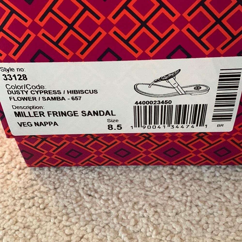 Tory Burch Miller Fringe Sandal